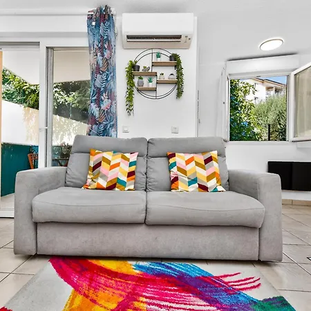 Appartement Chaleureux 2p Central, Frontière Monaco - Hh *